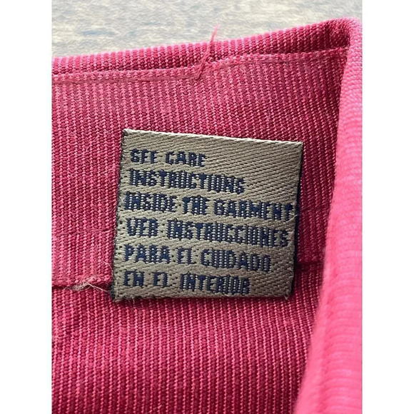 Roper Mens L Burgundy Rayon Blended Long Sleeves Button down Top - Picture 5 of 11